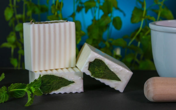 Peppermint Goat Soap - Image 2