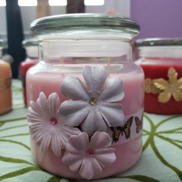 Rose Gold Candle